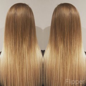 two colour blonde hair