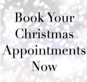 book your Christmas appointment